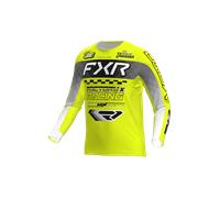 Camiseta de Cross FXR Podium Gladiator 26 Hi-Vis/Negro/GrisXS Hi-Vis,Negro,Gris