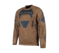 Camiseta de Cross Klim Mojave Marrón Dorado/PetróleoXXL Marrón Dorado,Petróleo