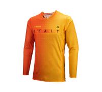 Camiseta de Cross Leatt Moto 5.5 UltraWeld African Tiger CítricoXL Cítrico