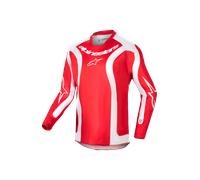Camiseta de Cross Niño Alpinestars Racer Lurv Mars Rojo/BlancoXL Mars Rojo,Blanco