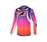 §Camiseta de Cross Niño Alpinestars Racer Wurx Multicolor-Blanco§