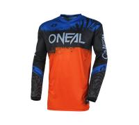 Camiseta de Cross O'Neal Element Negro/NaranjaM Negro,Naranja