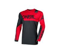 Camiseta de Cross O'Neal Element Racewear Negro/RojoS Negro,Rojo