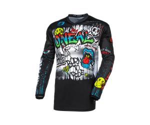 Camiseta de Cross O'Neal Element Rancid Negro/BlancoM Negro,Blanco