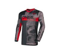 Oneal ELEMENT ROLLER Maillot de motocross, gris-rojo, tamaño M para Hombres