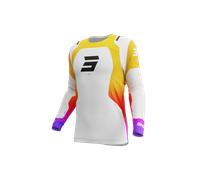 Shot Contact Ionyx Maillot de motocross, Blanco, Talla L