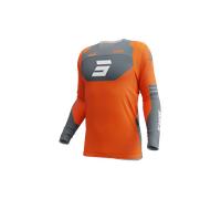 Shot Contact Shield Maillot de motocross, naranja, tamaño M para Hombres
