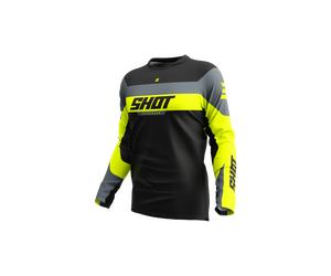 Camiseta de Cross Shot Devo League Amarillo NeónS Amarillo Neón