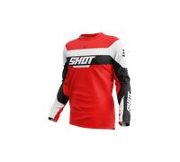 §Camiseta de Cross Shot Devo League Roja§