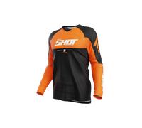 Camiseta de Cross Shot Draw NaranjaXL Naranja
