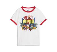 Camiseta de cuello acanalado PUMA x PAW PATROL para niños, Accesoiros, Blanco, 3-4Y