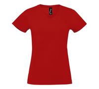Camiseta De Cuello En V De Algodón Para Dama Sol's Imperial