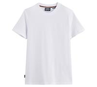 Camiseta de cuello redondo con logo Essential Hombre Talla XXL. Color Blanco