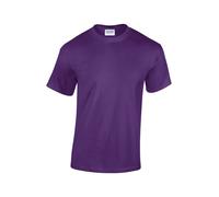Camiseta De Cuello Redondo De Manga Corta Gildan De Algodón Pesado