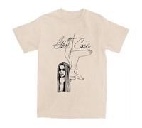 Camiseta de Cuello Redondo y Manga Corta Eth-el Cain Anime, Ropa Urbana Unisex, con Estampado de Dibujos Animados B-Khaki||x_l