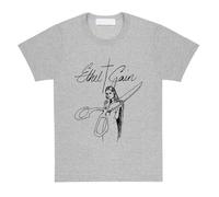 Camiseta de Cuello Redondo y Manga Corta Eth-el Cain Anime, Ropa Urbana Unisex, con Estampado de Dibujos Animados C-Grey||s