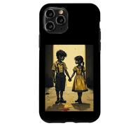 Camiseta de Cuento de Hadas Gráfico Hansel y Gretel Moderna Camiseta para niños Carcasa para iPhone 11 Pro