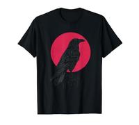 Camiseta de Cuervo Vikingo, brujería, Oculta, pagano, Amante de Cuervo Camiseta gráfica económica, Hombre, Negro, S
