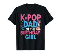 Camiseta de cumpleaños K-Pop para papá K-Pop Dad of The Birthday Girl Camiseta