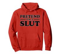 Camiseta de disfraz de Halloween de simulación que soy una puta Sudadera con Capucha