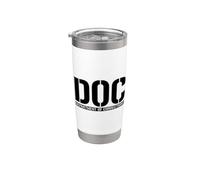 Camiseta de disfraz de oficial interno del Departamento de Correcciones del DOC Vaso térmico de acero inoxidable de doble pared