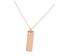 Camiseta de encimeras de encabezado de Llavero con aretes de Bota para Hombres Cabecillo de Collar Largo de Perlas Clips para Mujeres Joyas de diálogo diétrofe de Acero Inoxidable Plateado