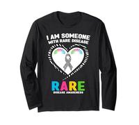 Camiseta de Enfermedades Raras I Am Someone - Día de Las Enfermedades Raras 2026 Manga Larga