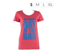 Camiseta de entrenamiento femenina Talla S rojo Capital Sports