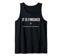 Camiseta de Entrenamiento It Is Finish Not My Workout Camiseta sin Mangas