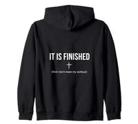 Camiseta de Entrenamiento It Is Finish Not My Workout Sudadera con Capucha