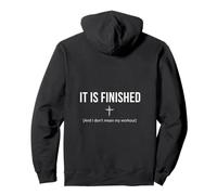 Camiseta de Entrenamiento It Is Finish Not My Workout Sudadera con Capucha
