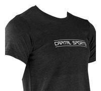 Camiseta de entrenamiento masculina Talla XL negra Capital Sports