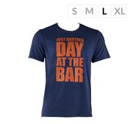 camiseta de entrenamiento para hombre Talla L azul marino