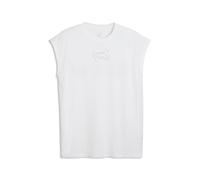 Camiseta de entrenamiento sin mangas PUMA Crew Cutoff para hombre, Accesoiros, Blanco, XXL