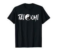 Camiseta de estilo Tai Chi con símbolo de Yin Yang Camiseta