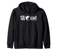 Camiseta de Estilo Tai Chi con símbolo de Yin Yang Sudadera con Capucha