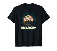Camiseta de fiesta de cerveza de Anarchy - No Rules Just Chaos - Funny Drafs Camiseta
