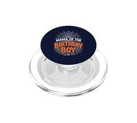 Camiseta de Fiesta de Halloween con diseño de araña de cumpleaños Mama of The Boy PopSockets PopGrip para MagSafe