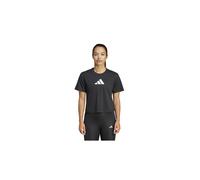 Camiseta Mujer Negro Estampada Logotipo XS