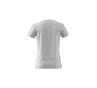 Camiseta de fitness adidas jg tr-es 3bandas niña blanco/negro 14 - 15 AÑOS