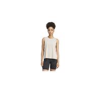 Camiseta de fitness adidas studio mujer beige M