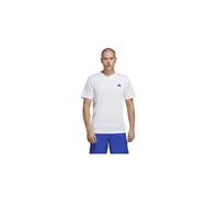 adidas Hombre Train Essentials Training Tee, White / Black, XXL