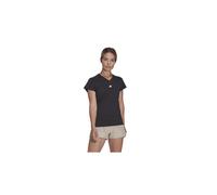 adidas Mujer AEROREADY Train Essentials Minimal Branding V-Neck tee, Black, M