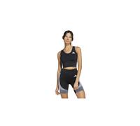 adidas Mujer Train Essentials 3-Stripes Cropped Tank Top, Black/White, S