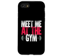 Camiseta de Fitness Meet Me at The Gym para los Amantes del Entrenamiento Carcasa para iPhone SE (2020) / 7/8