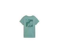 Camiseta de fitness puma graphics train conce,green moon, mujer M