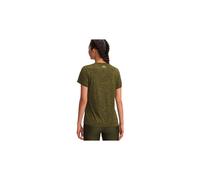 Camiseta de fitness under armour tech ssc- twist mujer verde M