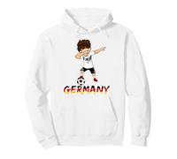 Camiseta de fútbol alemán Dabbing para niños Sudadera con Capucha