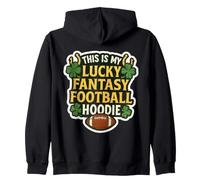 Camiseta de fútbol con Frase Divertida de This Is My Lucky Fantasy Sudadera con Capucha