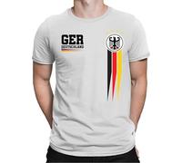 Camiseta de fútbol de Alemania 2024 del Campeonato de Europa de Alemania, Camiseta para hombre blanca, M